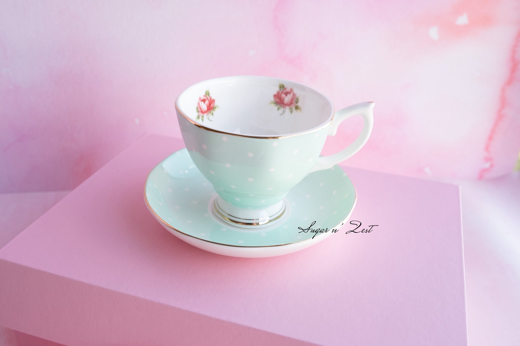 Light Green Cup Set