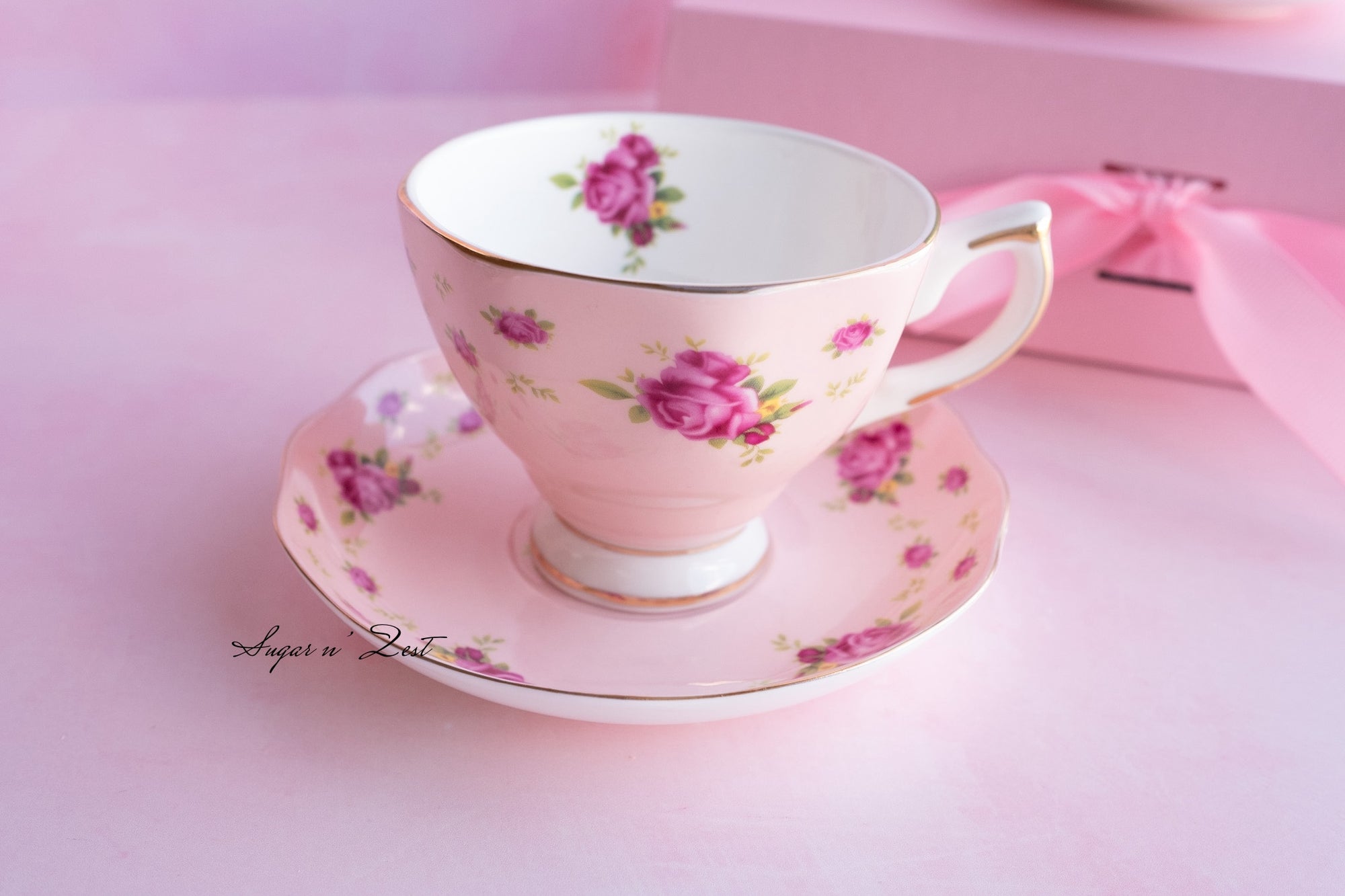 Pink Cup Set